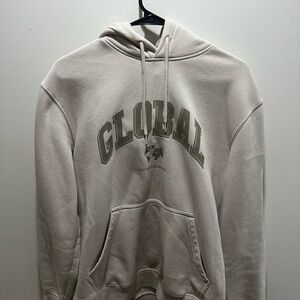 Beige Hoodie for Men